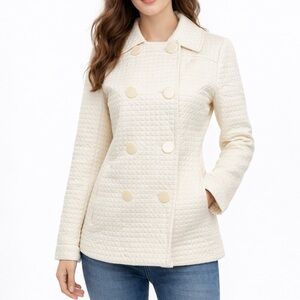Bebe Quilted Peacoat